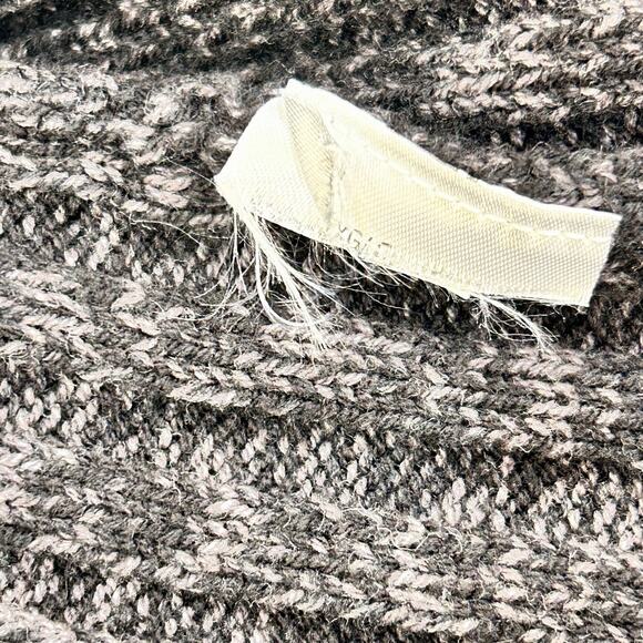 Style & Co. Gray Black Striped Color Block Bell Sleeve Tunic Sweater - Picture 9 of 9